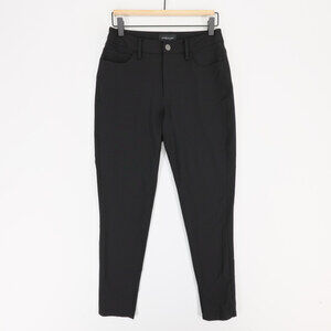 Unbound Merino Slim Travel Pants Womens 26x30 Black Wool Stretch 5 Pocket